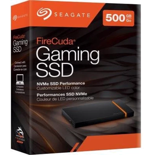 Seagate FireCuda Gaming 500 GB (STJP500400): Объем 500 ГБ