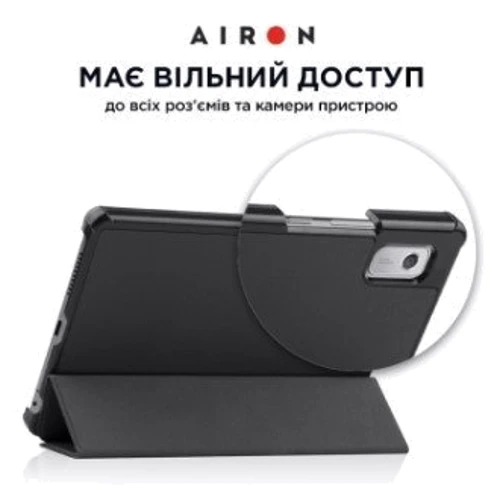 Аксессуар для планшетных ПК AirOn Premium Smart Case Black for Lenovo Tab M9 TB-310 9 (4822352781091): Совместимость Tab M9 TB-310 9