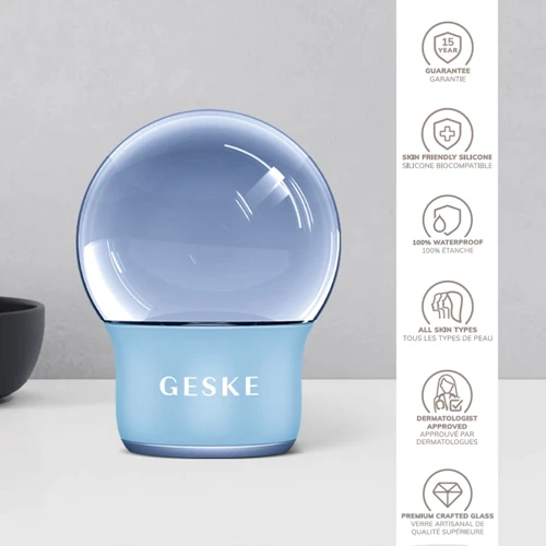 Массажер GESKE Cool&Warm Face and Body Massager 7в1 aquamarine