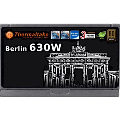 Блок живлення Thermaltake Berlin 630W W0393RE: Форм-фактор ATX