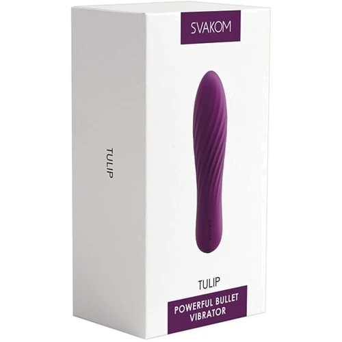 Мощный мини-вибратор Svakom Tulip Violet