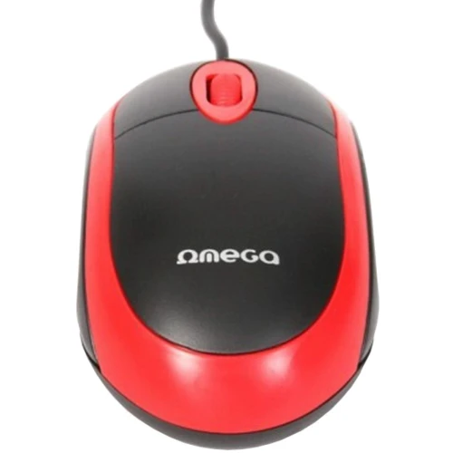 Мышь OMEGA OM-06V optical red (OM06VR): Тип сенсора оптический