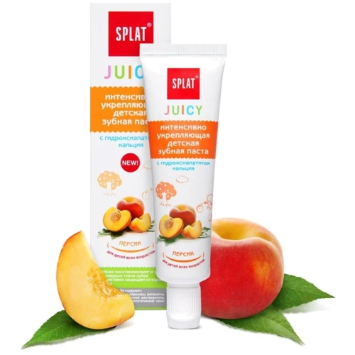 SPLAT Juicy Зубная паста детская Персик 35 ml: Класс косметики Миддл-маркет