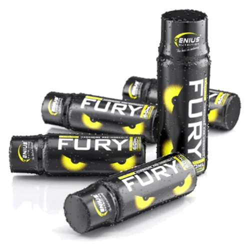 Предтренировочный комплекс Genius Nutrition Fury Extreme Shot 80 ml / 2 servings / Pineapple: Форма выпуска Жидкость