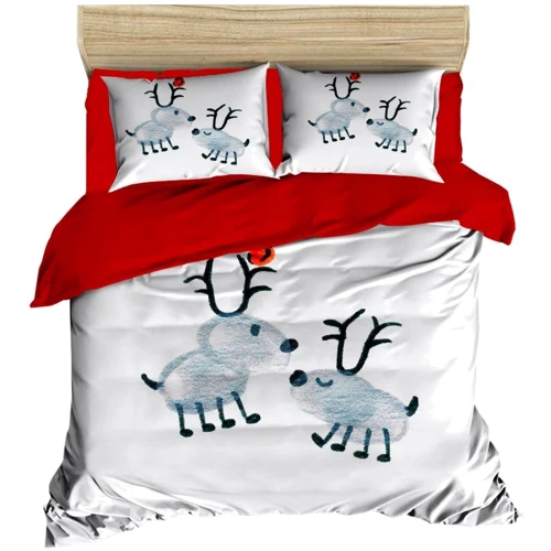 Комплект постельного белья LightHouse ranforce+3D Baby Deers евро (1001OZ_2,0)