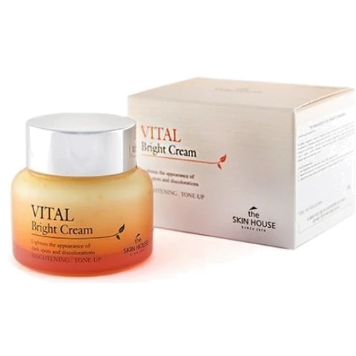 The Skin House Vital Bright Cream Крем для ровного тона лица 50 ml: Время применения Универсальный