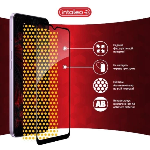 Аксессуар для смартфона Intaleo Tempered Glass Full Glue Black for Tecno POP 3 (BB2) фото 5