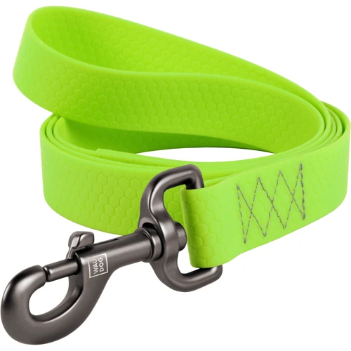 Поводок WAUDOG Waterproof, водостойкий 20 мм 183 см салатовый (27295)