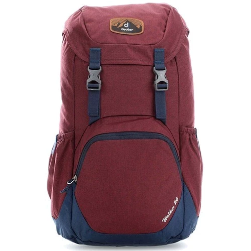 Рюкзак Рюкзак Deuter Walker 24 колір 5323 maron-midnight (3810717 5323): Додатково Система спинки Airstripes, Ручка для перенесення, Поясний ремінь, Відділення для документів, Відділ
