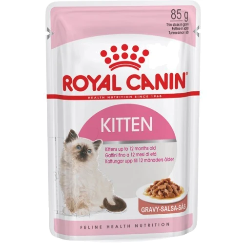 Влажный корм Royal Canin Kitten Instinctive in Gravy для котят до 12 мес 85 г (9003579308943): Возраст Котята