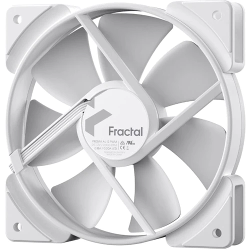 Кулер Fractal Design Prisma AL-12 PWM ARGB White (FD-FAN-PRI-AL12-PWM-WT): Разъем 4pin