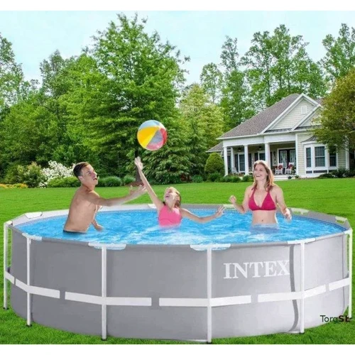 Басейн каркасний Intex насос, сходи 6500 л 305х99 см (26706) фото 2