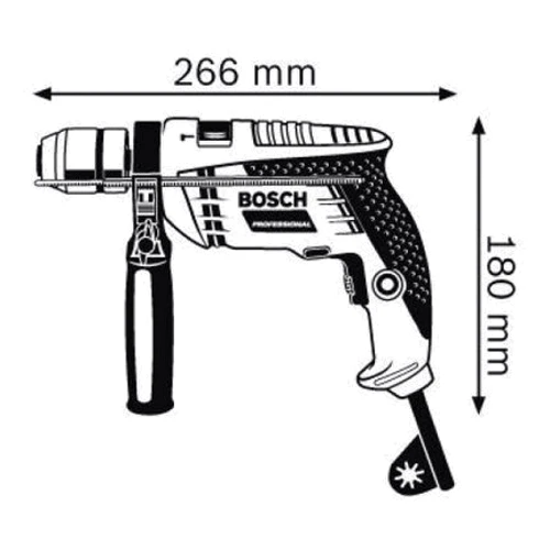 Дрель ударная Bosch GSB 13 RE ЗВП (0601217102): Назначение Профессиональный