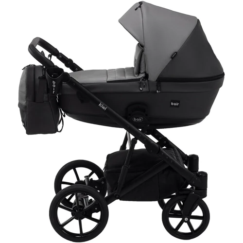 Коляска 2 в 1 Bair Kiwi ECO BK-21/15 сірий/графіт (680900): Кількість блоків 2