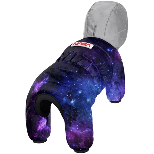 Комбінезон для собак WAUDOG Clothes малюнок NASA21 M47 обхват грудей 69-72 см обхват шиї 41-44 см: Розмір тваринного Середні