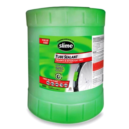 Смазка и химия для велосипеда Антипрокольная жидкость для камер Slime 19 л (SB-5G-IN)