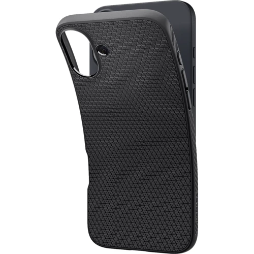 Чехол для iPhone Spigen Liquid Air Matte Black (ACS08194) for iPhone 16 фото 10