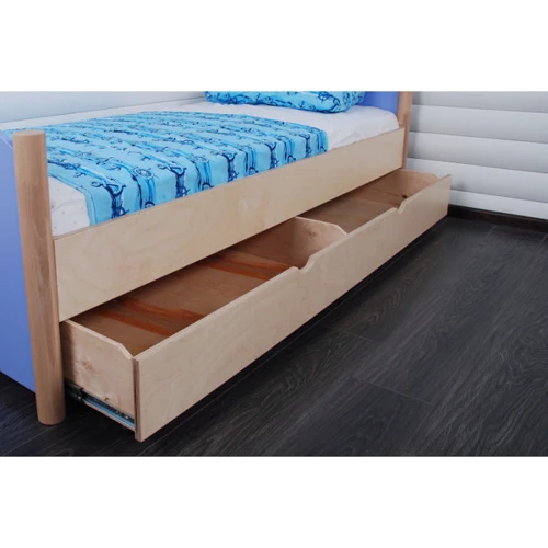 Ліжко з системою зберігання Indigo Wood індиго (30271)