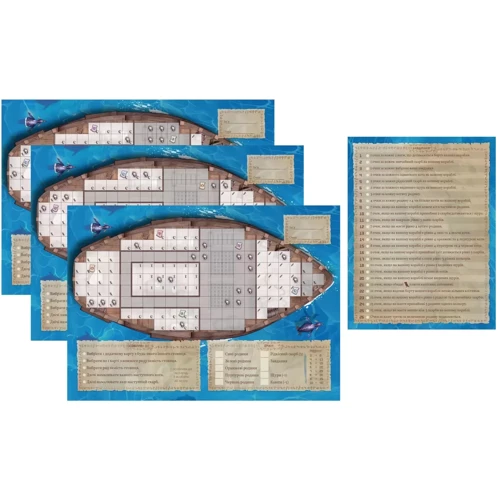 Настольная игра Geekach Games Острів котів. Мандруй та малюй (The Isle of CatsExplore & Draw) фото 6