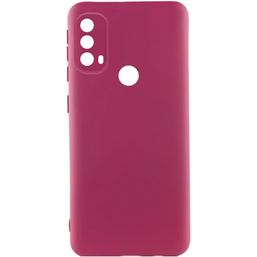Чехол для телефонов Lakshmi Case Silicone Cover Full Camera Marsala for Motorola Moto E40