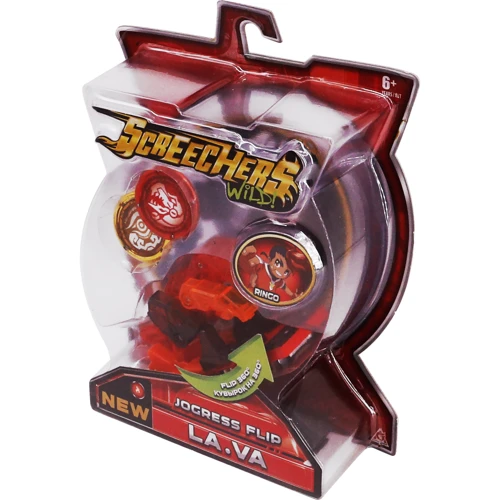 Машинка-трансформер SCREECHERS WILD! S2 L1 - ЛАВА (EU684201S): Вид Машинки-трансформеры, Наборы