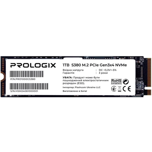 Prologix S380 1 TB (PRO1000GS380)