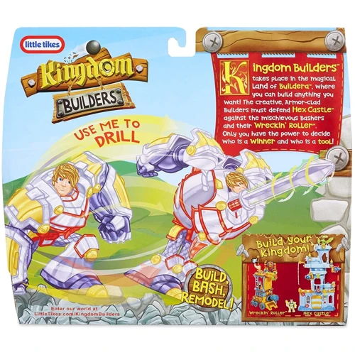 Игровая фигурка-трансформер со светом Kingdom Builders – Сэр Филипп-Силач (648977)