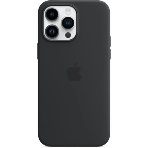 Чехол для iPhone Apple for iPhone 14 Pro Max Silicone Case with MagSafe Midnight (MPTP3) : Материалы Силикон