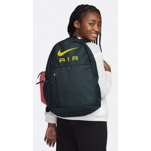 Рюкзак Рюкзак Nike Y NK ELMNTL BKPK - NK AIR 20L черный желтый бордовый Дет 46х30х13 см (DR6089-328)