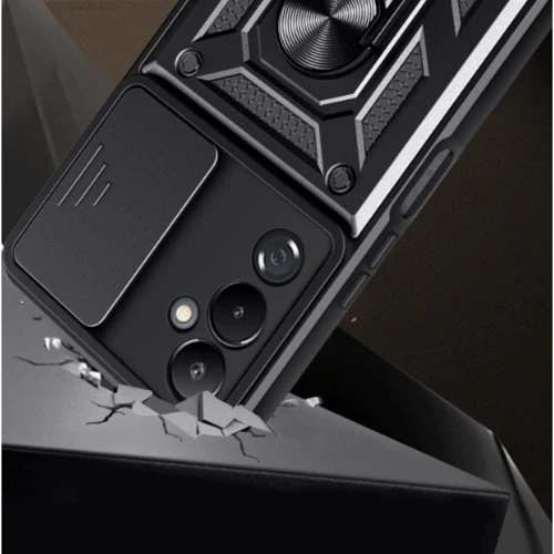 Аксессуар для смартфона BeCover Military Black for Tecno POVA Neo 2 (LG6n) (709153) фото 7