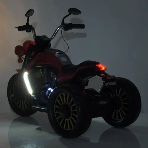 Детский электромотоцикл 3 колесный Bambi Racer красный (M 5047EL-3): Максимальная нагрузка, кг 30