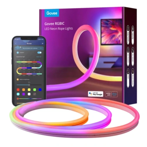 Світлодіодна стрічка Govee H61A0 Neon LED Strip Light 3m (H61A03D1): Джерело живлення От сети