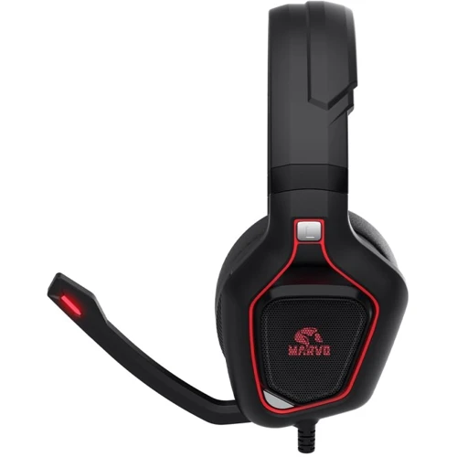 Навушники Marvo HG8960 Pro Red-LED Black/Red (HG8960)