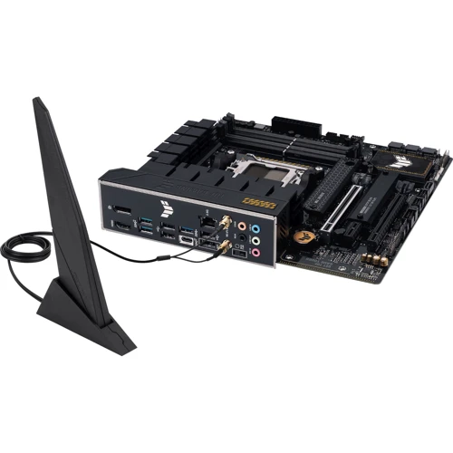 ASUS TUF GAMING B650M-PLUS WIFI UA: Разъемы на плате СОМ, SATA 3.0, M.2