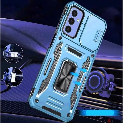 Чехол для телефонов Mobile Case Camshield Army Ring Light Blue for Samsung A266 Galaxy A26 5G: Тип накладка на заднюю часть