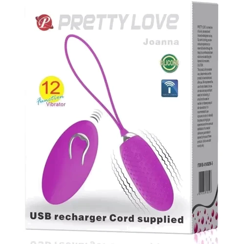 Виброяйцо Pretty Love Joanna с дистанционным управлением, BI-014362W-5