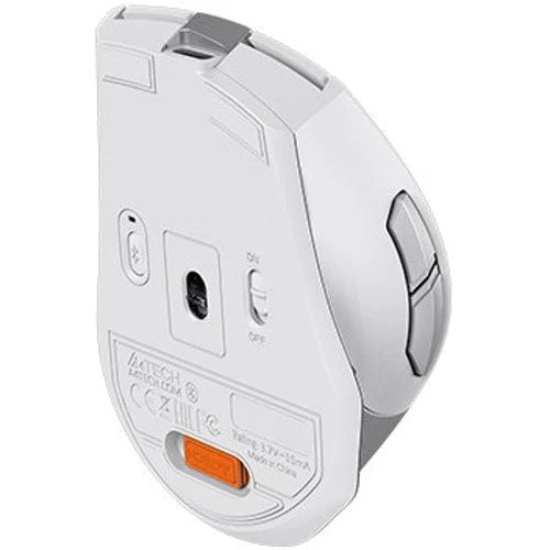 Мышь A4Tech FB35CS Icy White: Максимальное разрешение сенсора, dpi 2400