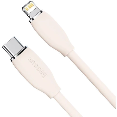 Кабель Baseus Cable USB-C to Lightning Jelly Liquid Silica Gel 20W 1.2m Pink (CAGD020004): Тип USB-C - Lightning