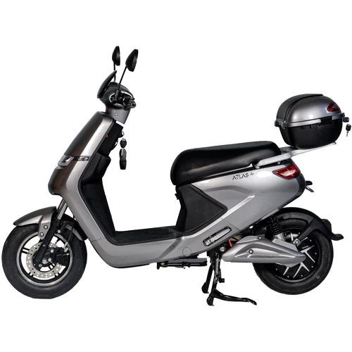 Электроскутер Atlas Joy Lithium 1500W Grey: Допустимая нагрузка, кг 200