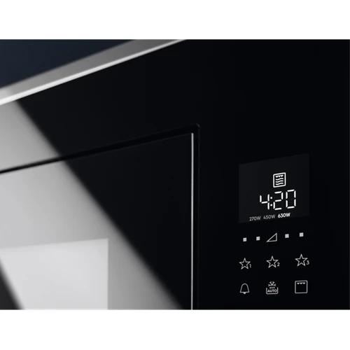 Вбудовувана мікрохвильова піч Electrolux KMFD264TEX: Колір чорний