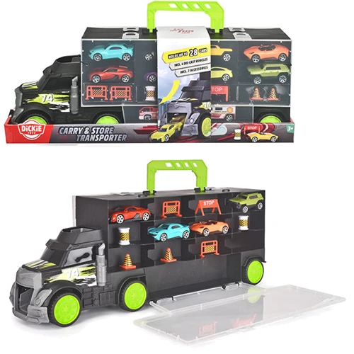 Игровой набор Dickie Toys Трейлер перевозчик авто (3747007): Производитель Dickie Toys