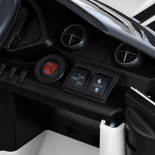 Дитячий електромобіль Bambi Mercedes-Benz AMG GT3 білий (M 5112EBLR-1)