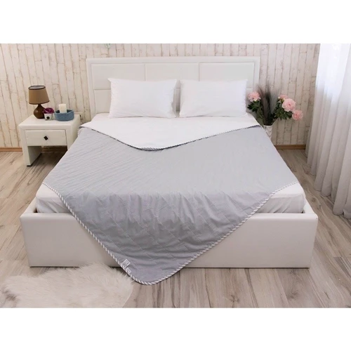 Ковдра Руно Summer Grey літнє махрове 140х205 см (321.02МУ_Summer Grey): Розмір, см 205x140