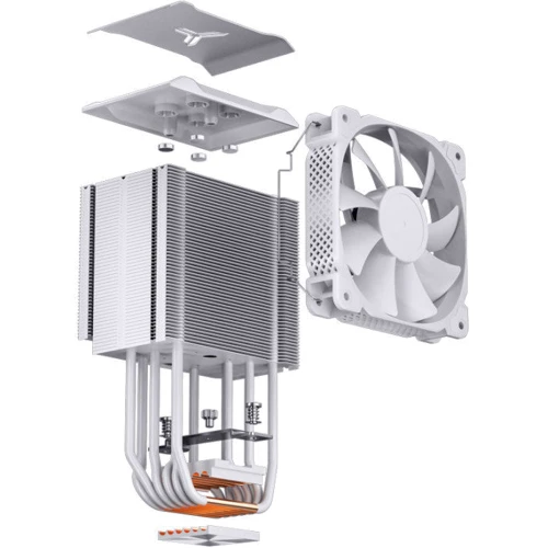 Кулер Jonsbo HX6240 White: Тип підшипника гідродинамічний