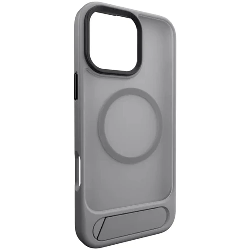 Чехол для iPhone Switcheasy EasyStand M Stand Guard Protective Case Titanium (SPH67P267TT24) for iPhone 16 Pro Max: Материалы поликарбонат и полиуретан