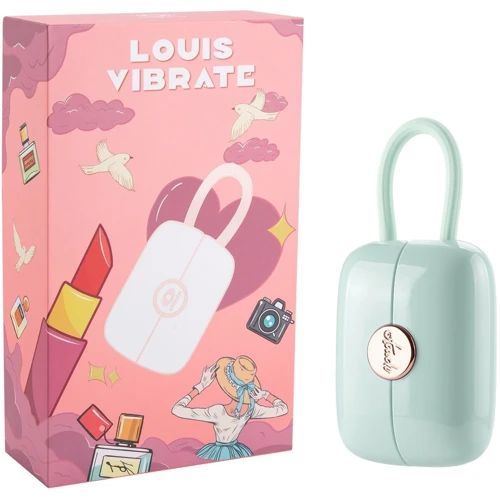 Вакуумный клиторальный стимулятор Otouch Louis Vibrate Teal с вибрацией