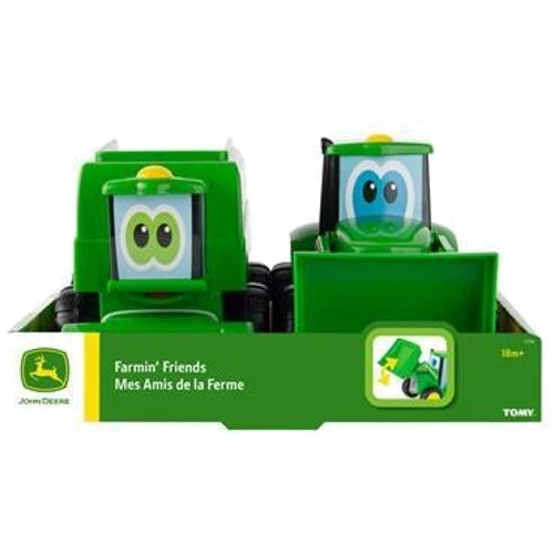 Іграшкові машинки John Deere Kids Друзі фермера 2 шт. (47193): Матеріал пластмасса