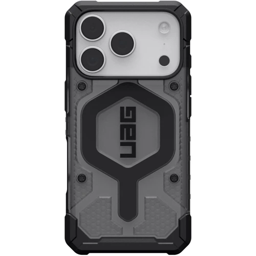 Чехол для iPhone Urban Armor Gear UAG Pathfinder Clear Magsafe Ash/Black (114551113140) for iPhone 17 Pro