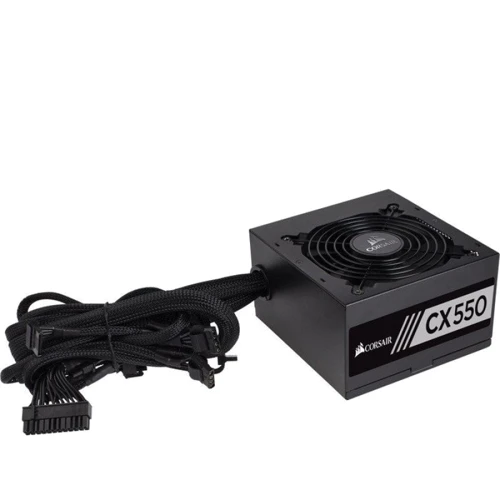 Блок питания Corsair CX550 (CP-9020121-EU) 550W: Мощность, Ватт 550