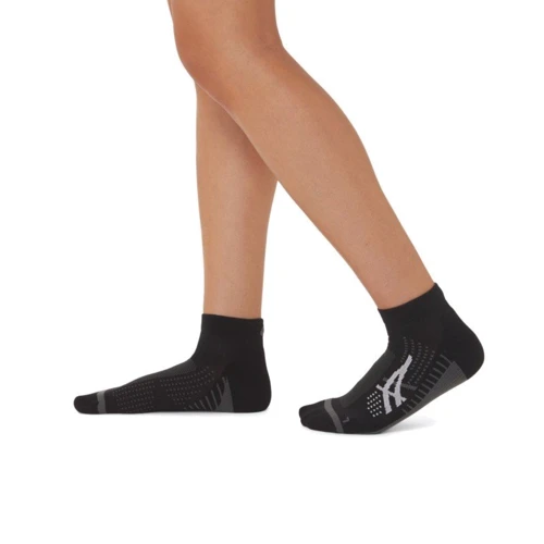 Шкарпетки Asics Icon Run Quarter Sock (3013A867-001) 43-46 (29-31) чорні фото 3